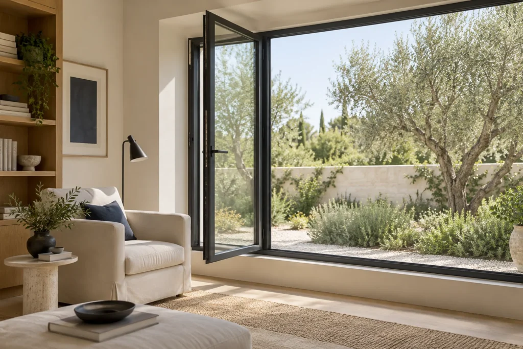 YKC110A Thermal Break Aluminium Casement Window