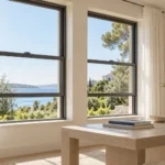 YSH100A Non-Thermal Aluminium Double-Hung Window