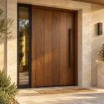 Puertas de entrada de madera