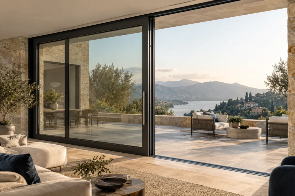 YSS128C Thermal Break Aluminium Sliding / Lift-and-Slide Door