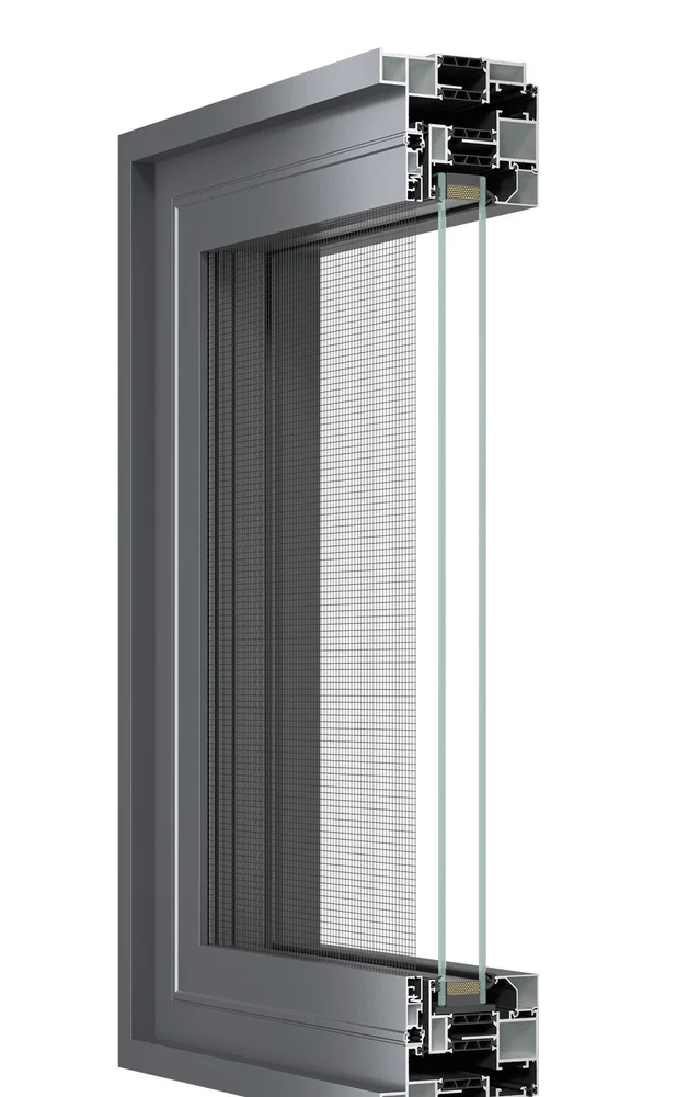 YKC105A Thermal Break Aluminium Crank-Handle Casement Window