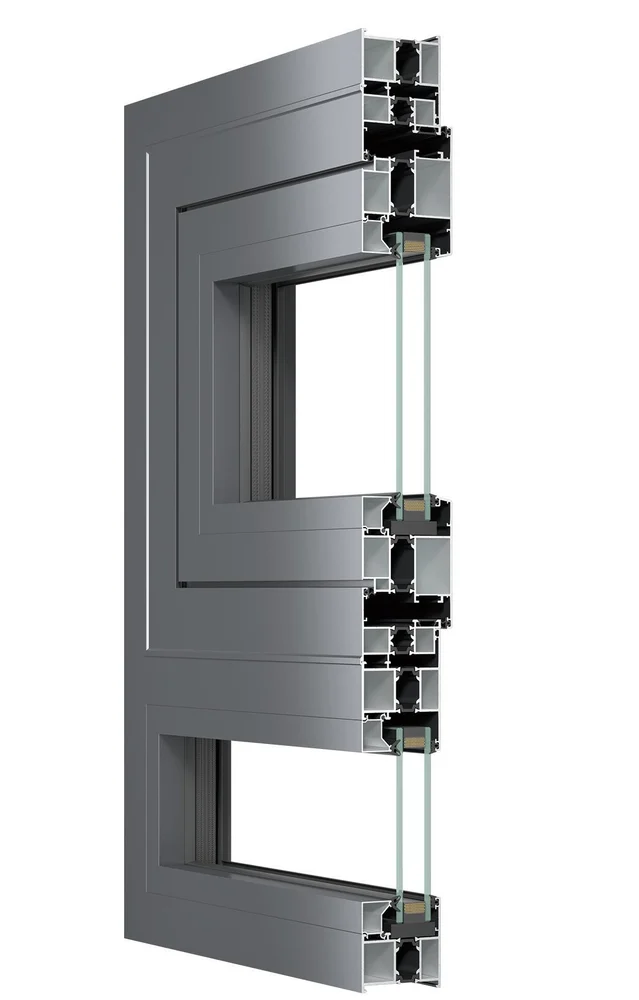 YKC65A Thermal Break Aluminium Casement Window