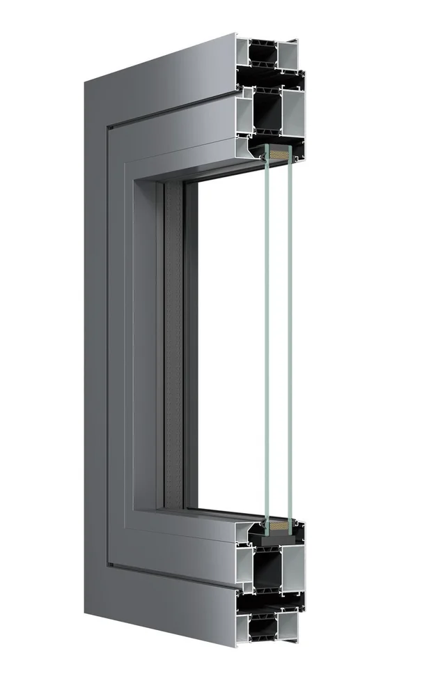 YKC80A Thermal Break Aluminium Casement Window