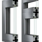 YKC80A Thermal Break Aluminium Tilt & Turn Window