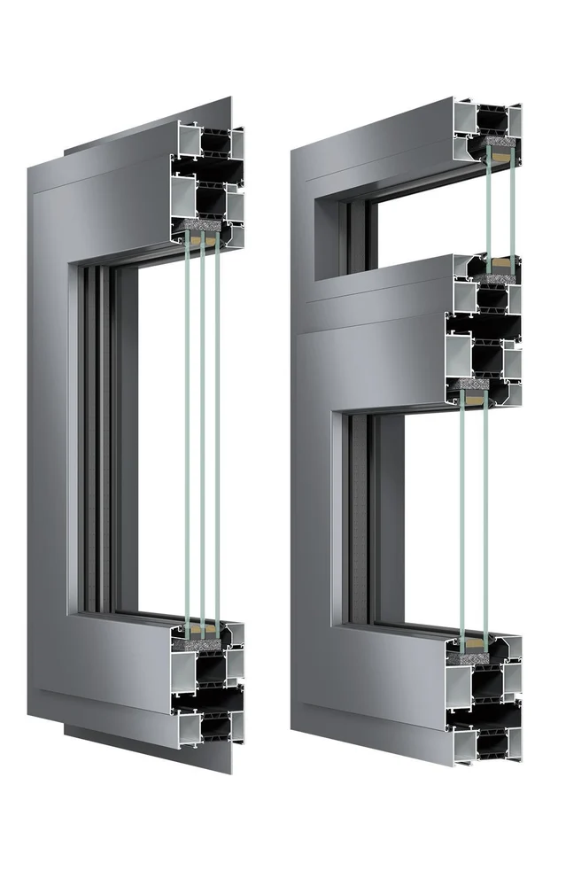 YKC80A Thermal Break Aluminium Tilt & Turn Window