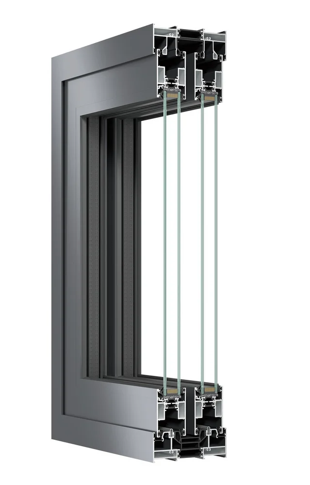 YKL128A Thermal Break Aluminium Sliding Window