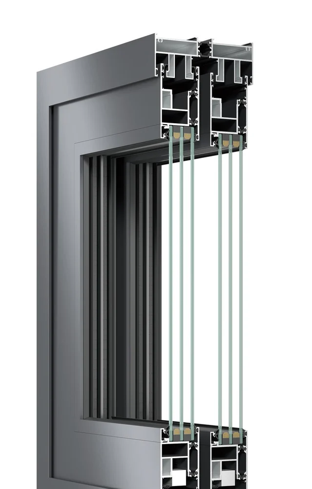 YKL150A Thermal Break Aluminium Sliding Door