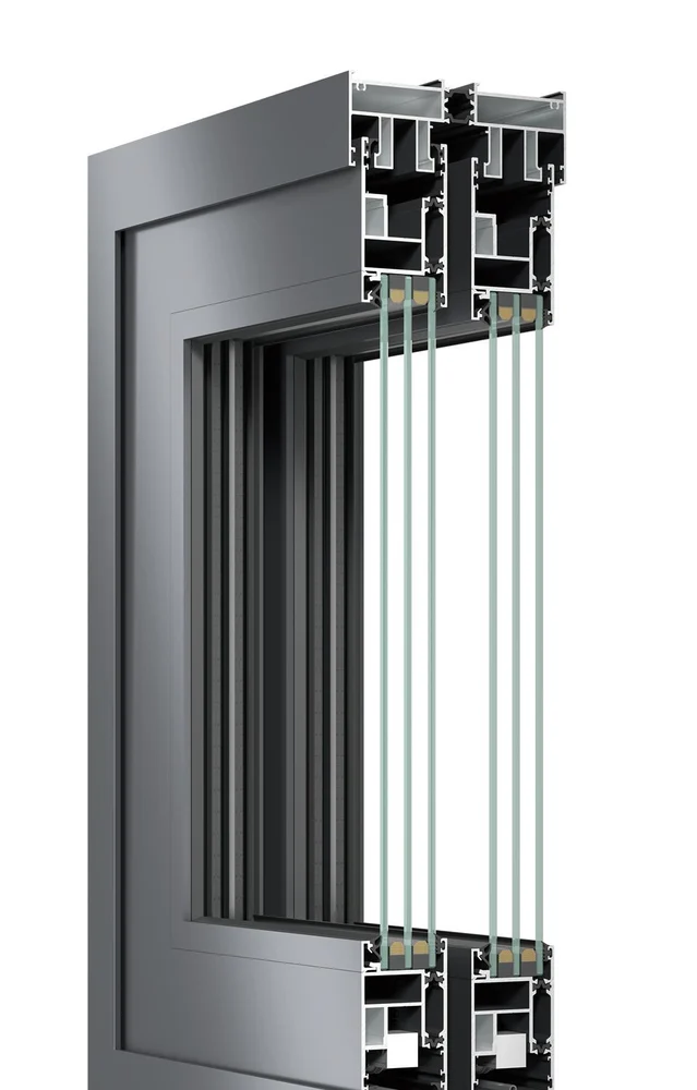 YKL150A Thermal Break Aluminium Sliding Window