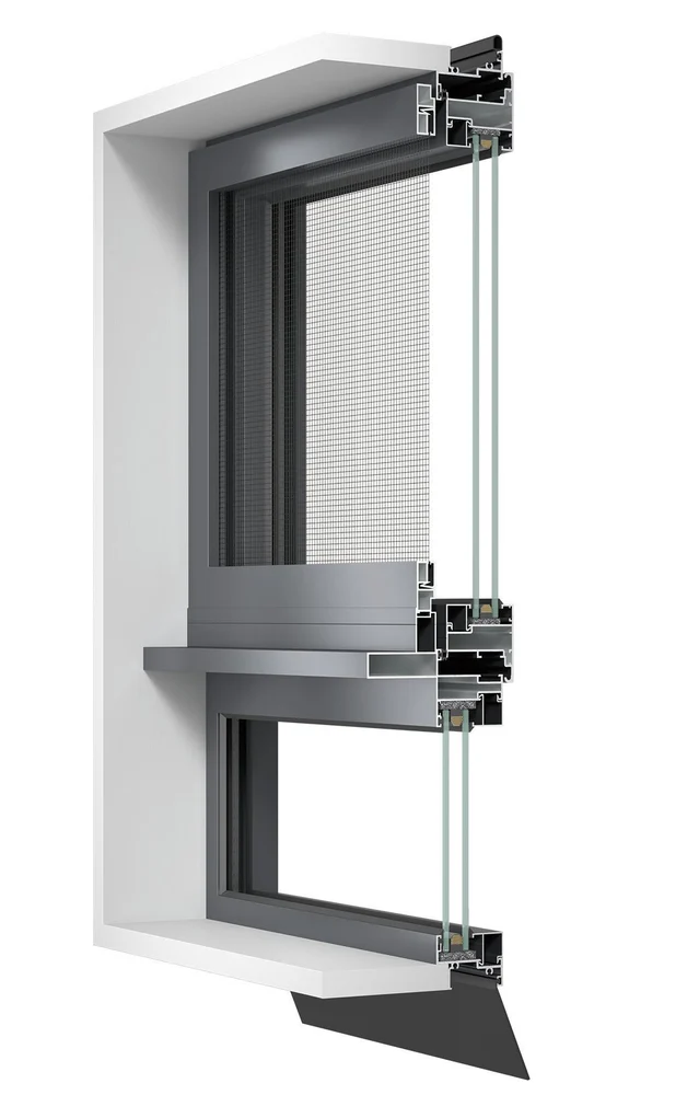 YSA55A Non-Thermal Aluminium Awning Window