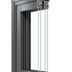 YSS100A Non-Thermal Aluminium Sliding Door