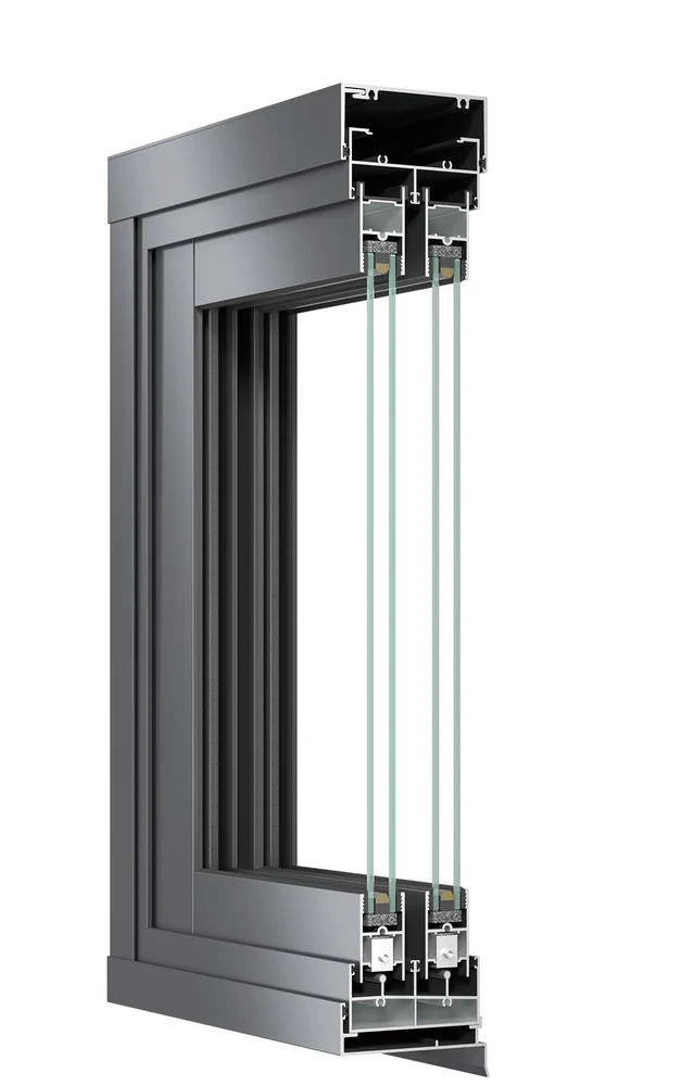 YSS100A Non-Thermal Aluminium Sliding Door