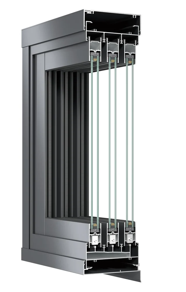 YSS150A Non-Thermal Aluminium Sliding Door