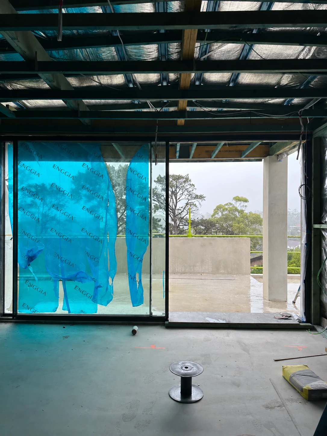 Australia · Glazing at the framing stage