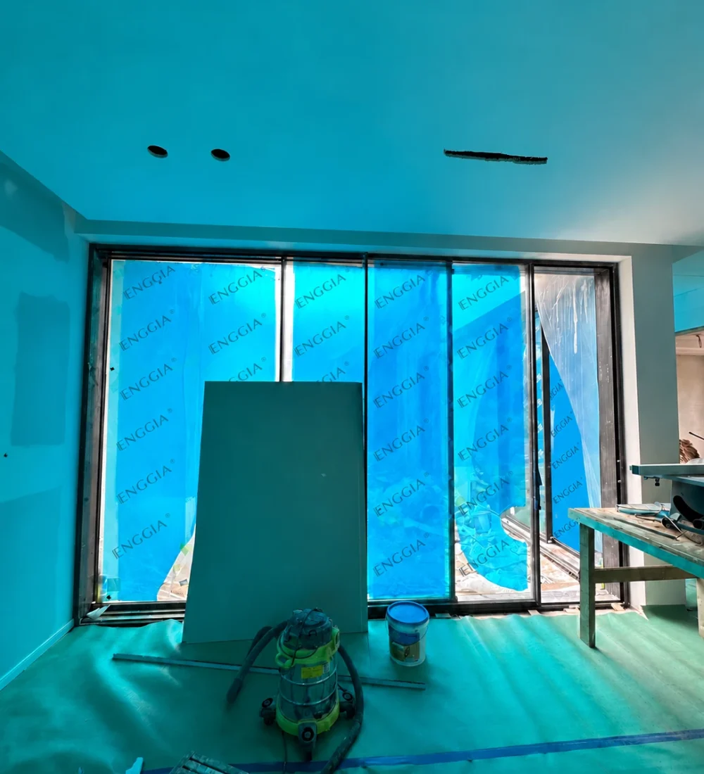 Australia · Inside an installation in progress