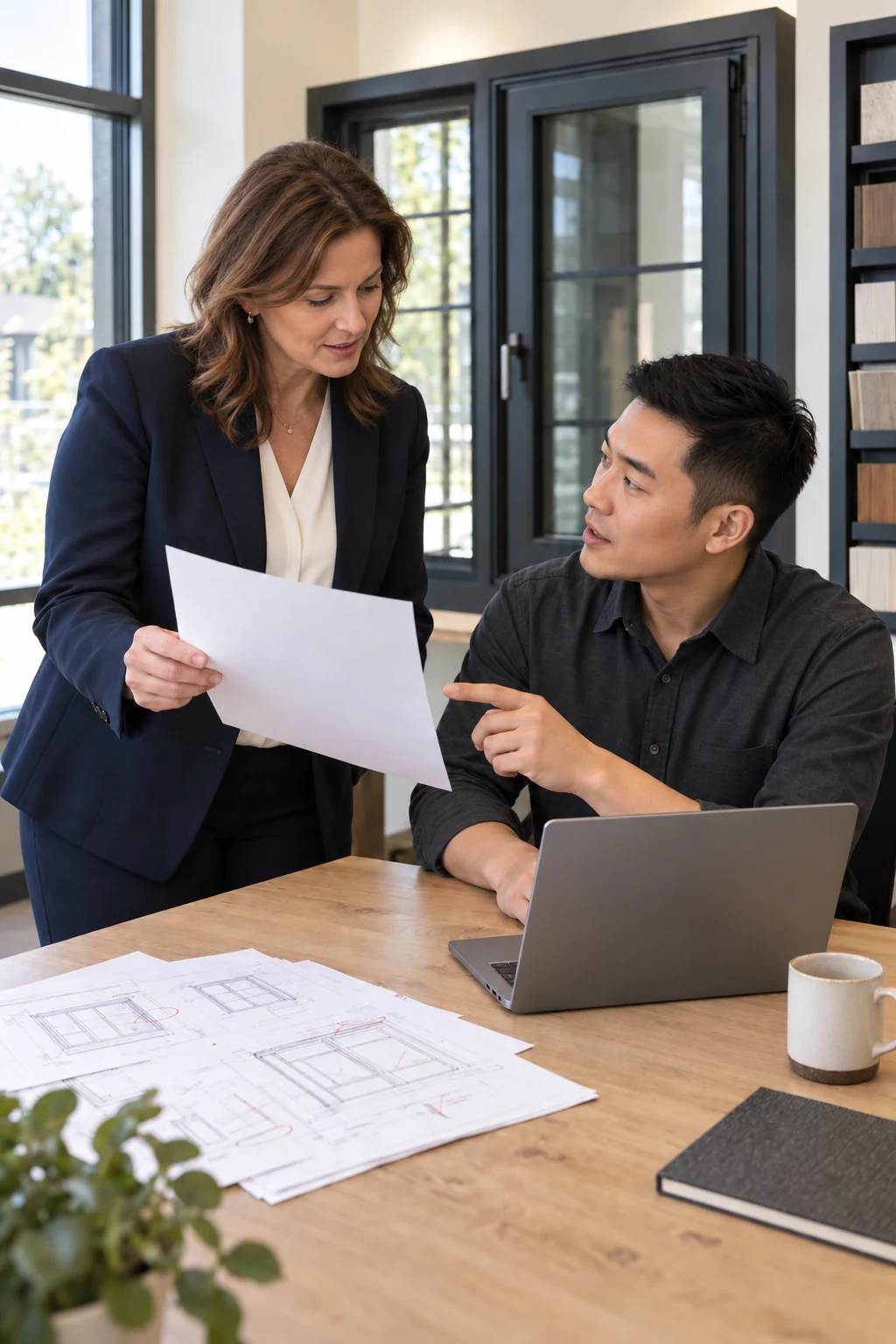 Start with your project plans.