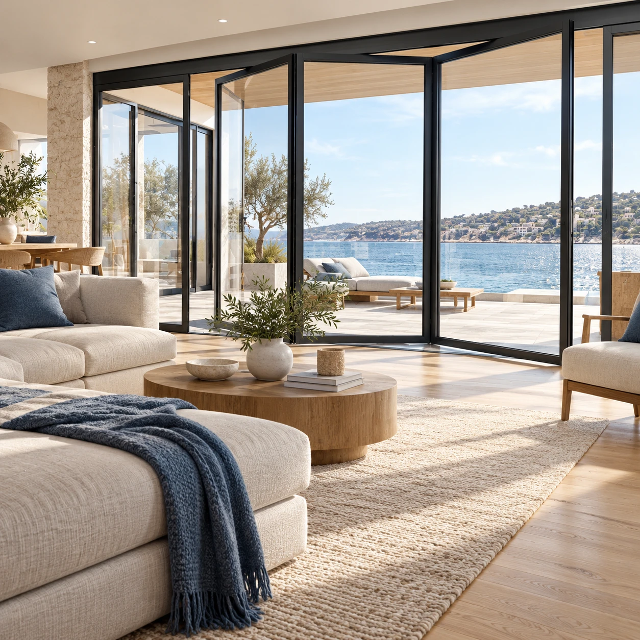 Bifold Doors in a Salt Lake City Home