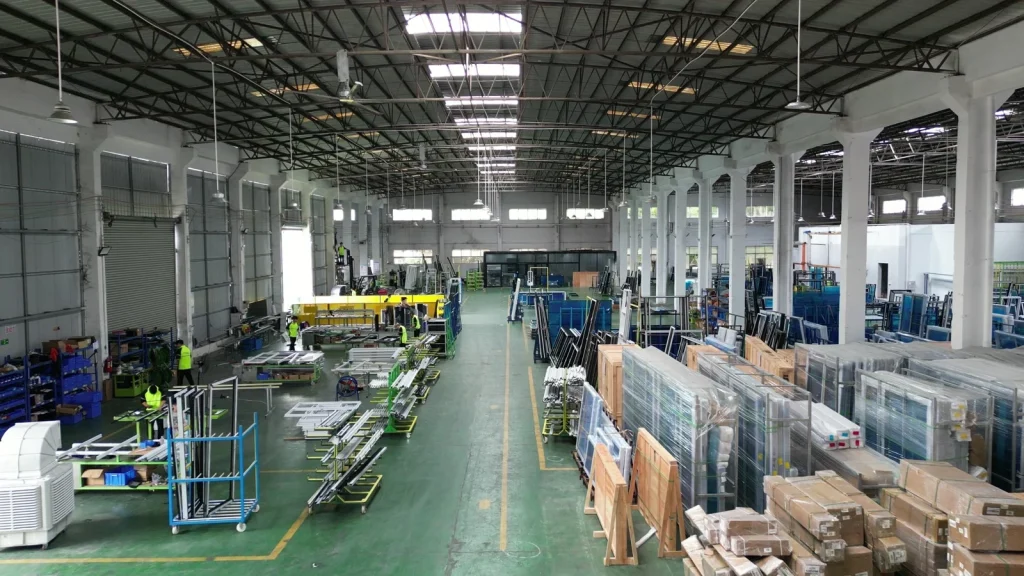 ENGGIA production floor and assembly workstations