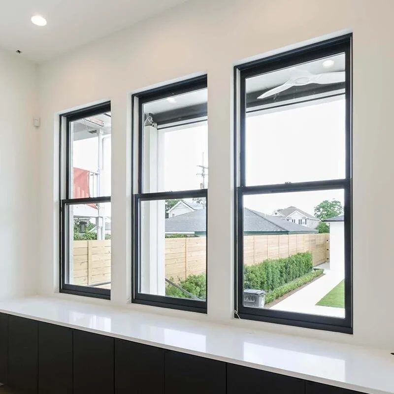 Double-hung windows
