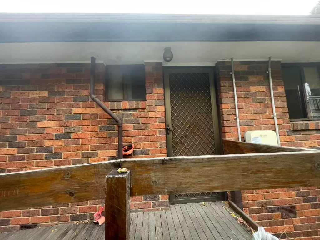 Replacement windows on the rear elevation