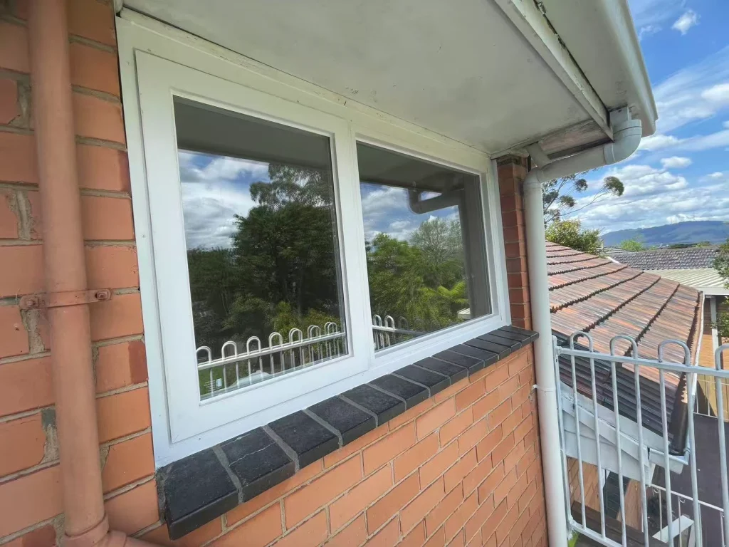 New window group on the front elevation